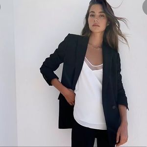 Babaton, White cami with mesh, small, great condition